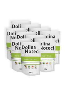 DOLINA NOTECI Premium zestaw  Bogaty w Dziczyznę 10 x 500g