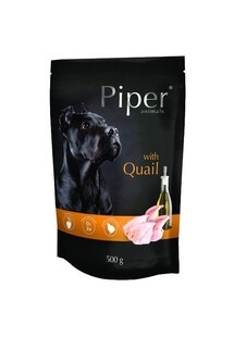 PIPER Animals z przepiórką 500 g mokra karma dla psa