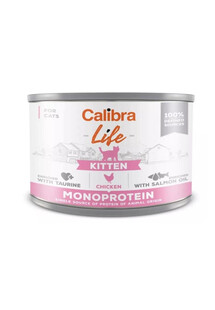 Cat Life Kitten Chicken 200g monoproteinowa karma z kurczakiem kociąt