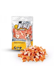 Dog Joy Mini Chicken&Cod Sandwich 70 g małe kanapki z kurczakiem i dorszem