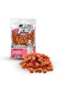 Dog Joy Mini Salmon Cube 70 g małe kostki z łososia