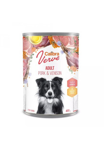 Dog Verve GF Adult Pork&Venison 400 g bezzbożowa mokra karma z wieprzowiną i dziczyzną dla psów