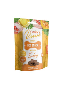 Dog Verve Crunchy Snack Fresh Turkey 150 g bezzbożowe przysmaki z indykiem