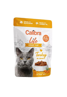 Cat Life Pouch Adult Turkey in gravy 85 g indyk w sosie dla kotów