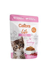 Cat Life Pouch Kitten Turkey in gravy 85 g indyk w sosie dla kociąt