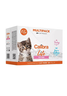 Cat Life Pouch Kitten Multipack in gravy 12x85 g saszetki w sosie dla kociąt