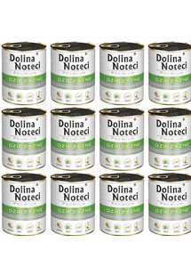 DOLINA NOTECI Premium Bogata W Dziczyznę zestaw 12x800g