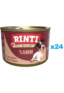 RINTI Gold Lamb Mini Jagnięcina dla psów ras małych 24x185 g