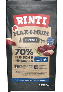 RINTI MAX-I-MUM Duck sucha karma dla psa  z kaczką 12 kg