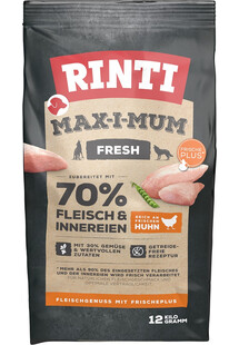 RINTI MAX-I-MUM Chicken 12 kg - Sucha karma dla psów z kurczakiem 12 kg