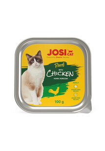 JosiCat Pasztet z kurczakiem dla kota 100g