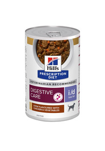 Prescription Diet Canine i/d Low Fat Digestive Care Stew z kurczakiem i warzywami 354 g w puszce