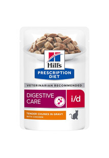 Prescription Diet Feline i/d Digestive Care z kurczakiem 12x85g w saszetkach