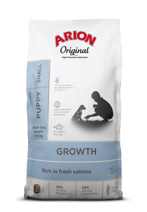 Original Growth Puppy Small Salmon Rice 2 kg