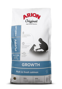 Original Growth Puppy Medium Salmon Rice 2 kg