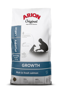 Original Growth Puppy Large Salmon Rice 2 kg