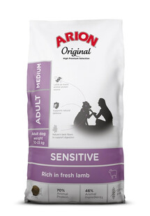 Original Sensitive Adult Medium Lamb Rice 2 kg