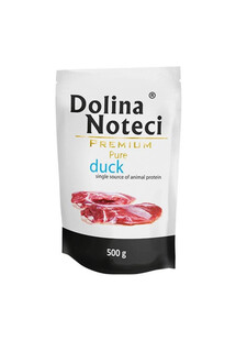 Dolina Noteci doypack pure kaczka 500 g - mokra karma dla psów dorosłych, 500 g