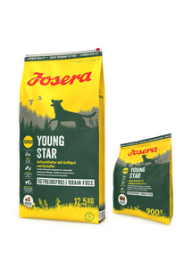 JOSERA YoungStar 12,5kg dla szczeniąt i młodych psów + 900g GRATIS