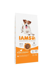 IAMS ProActive Health Adult Small & Medium Breed Chicken 12 kg-sucha akrma dla psów małych i średnich