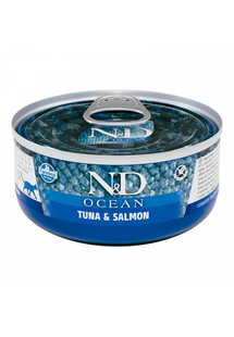 N&D Ocean Cat Tuna, salmon 70 g