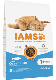 IAMS ProActive Health Adult with Fish & Chicken 10 kg - sucha akrma dla kotów z rybami