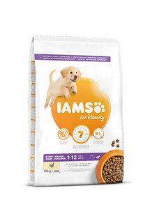 IAMS ProActive Health Puppy & Junior Large Breed Chicken 12 kg sucha karma dla  szczeniąt ras dużych