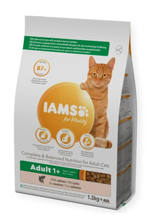 IAMS Naturally Adult Cat with North Atlantic Salmon & Rice 2,7 kg karma dla kota