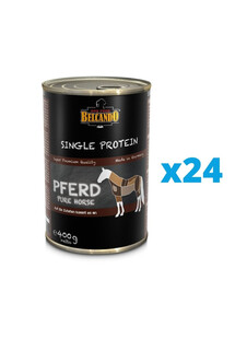 BELCANDO Single Protein Konina 24x400 g mokra karma dla psa 24x400 g