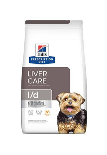 HILL'S Prescription Diet Canine l/d, 4 kg -  karma dla psów z chorobami wątroby + 1 puszka Hill's GRATIS