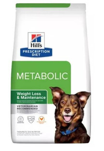 HILL'S Prescription Diet Canine Metabolic,4 kg - sucha karma dla psów z nadwagą + 1 puszka Hill's GRATIS