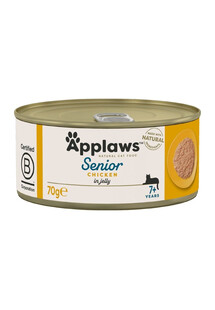 APPLAWS Natural Cat Food Senior Chicken in Jelly 70 g kurczak w galaretce dla starszych kotów