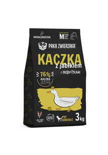 PAKA ZWIERZAKA Seventh Heaven Kaczka z jabłkiem 3 kg sucha karma dla psów M