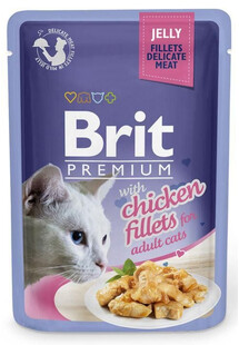 Premium Cat  Fillets in Jelly kurczak 24x85g