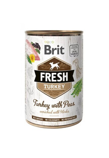 FRESH turkey & peas 400 g indyk z groszkiem