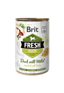 FRESH duck & millet 400 g kaczka i proso