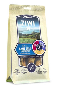 ZIWIPEAK Dog Treats Lamb Ears 60 g Jagnięce uszy przysmaki dla psów