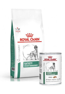 ROYAL CANIN Dog satiety support 6 kg Karma dla psów dorosłych z tendencją do nadwagi lub cukrzycą + 12 x Satiety Weight Management 410g