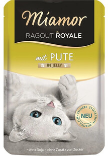 MIAMOR Ragout Royale in Jelly Turkey mokra karma w galaretce z indykiem 100 g