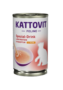 KATTOVIT Cat Diet Drinks Niere-Renal Drink kurczak 135 ml napój dla kotów