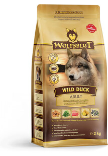 WOLFSBLUT Wild Duck Senior  12,5 kg karma z kaczką i ziemniakami dla starszych psów