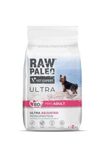 RAW PALEO Ultra Pork Mini Adult 2kg wieprzowina karma dla psów ras małych