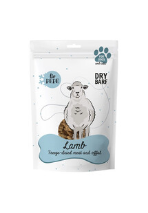 PAKA ZWIERZAKA PEPE Freeze-dried Lamb 50g jagnięce płuco liofilizowane mięso