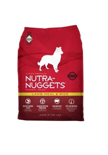 NUTRA NUGGETS Lamb Meal and Rice sucha karma dla dorosłych psów 15 kg