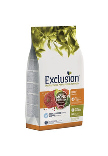 EXCLUSION Monoprotein Noble Grain Puppy S 12 kg wołowina karma dla szczeniąt małych ras