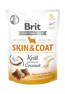 BRIT Care Dog Functional Snack Skin&Coat Krill przysmak na sierść dla psów 150g