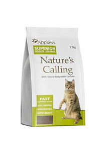 APPLAWS Nature's Calling Cat Litter 2.7 kg naturalny żwirek dla kotów