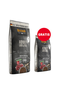 BELCANDO Adult Lamb & Rice 12.5 kg sucha karma dla psów wrażliwych jagnięcina i ryż + karma 1 kg GRATIS