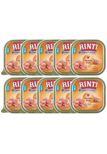 RINTI Singlefleisch Chicken z kurczakiem, 10x150 g - mokra karma dla dorosłych psów