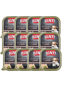 RINTI Feinest Poultry Pure&Lamb 12x150 g Mokra karma dla psów dorosłych Drób i jagnięcina